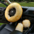 Sheepskin Steering Wheel Cover